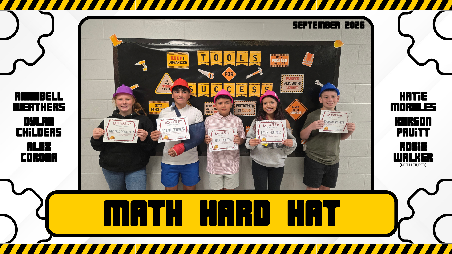September Math Hard Hat